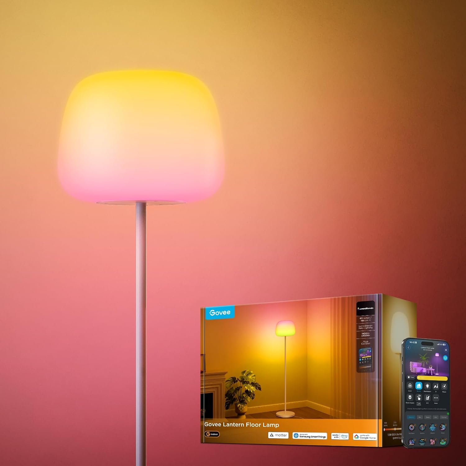 Govee Halo Gradient Corner Lamp
