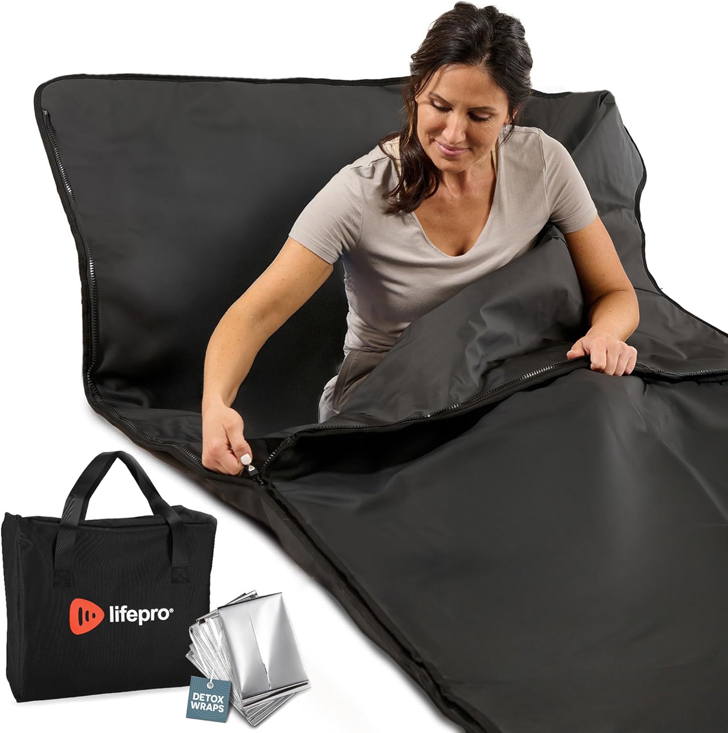 Lifepro RejuvaWrap infrared sauna blanket
