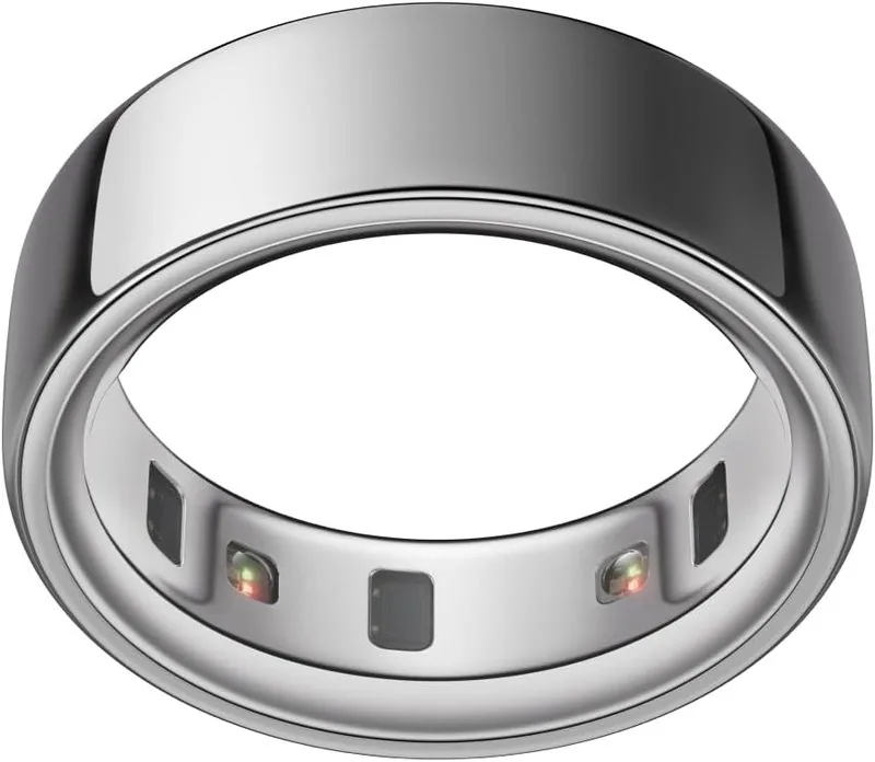 Oura Ring 4 titanium smart ring