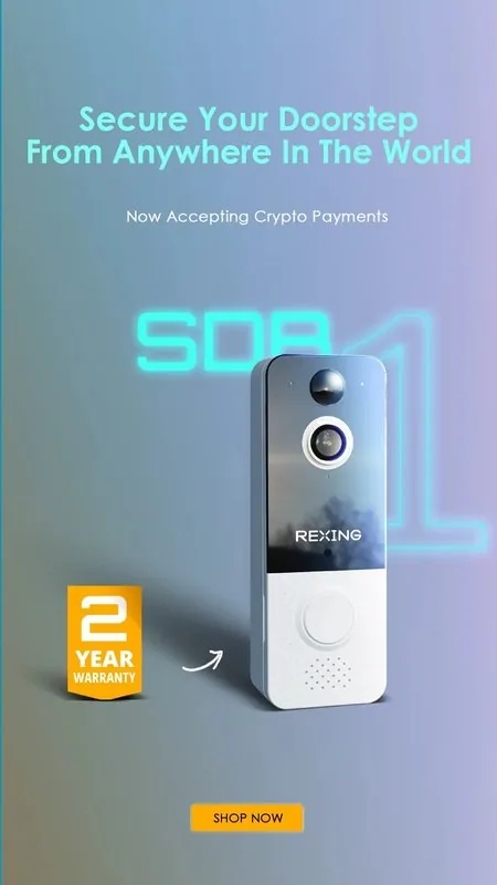Rexing SDB1 smart video doorbell