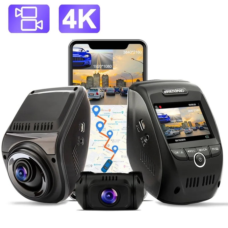 Rexing V1P Max dual-channel dash cam