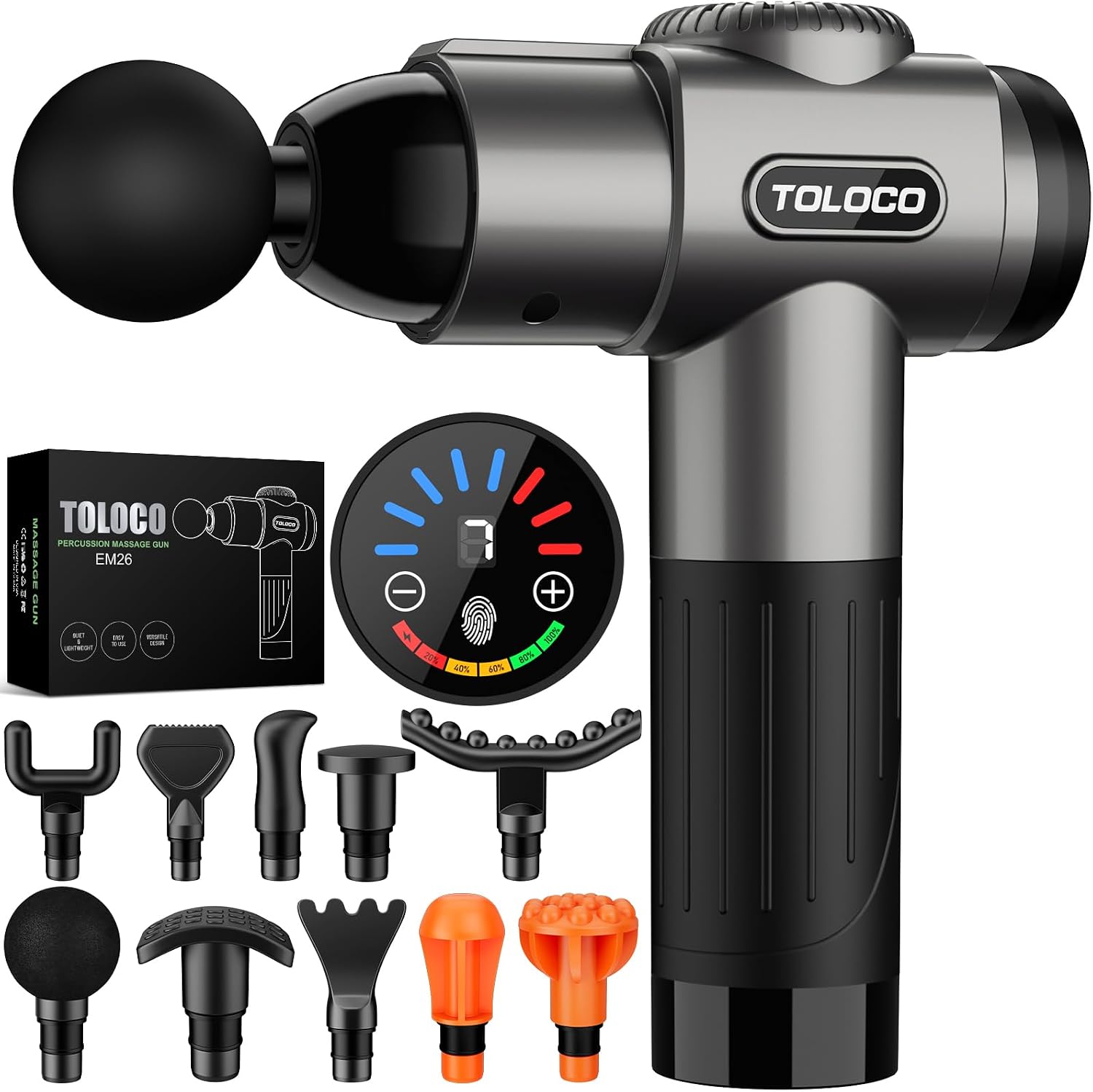 TOLOCO percussion massage gun